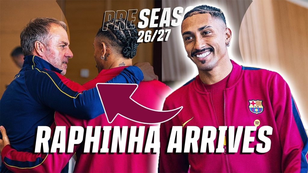 RAPHINHA JOINS THE SQUAD | INSIDE STAGE (day 3) | FC Barcelona π΅π΄ 7 1785933359 maxresdefault