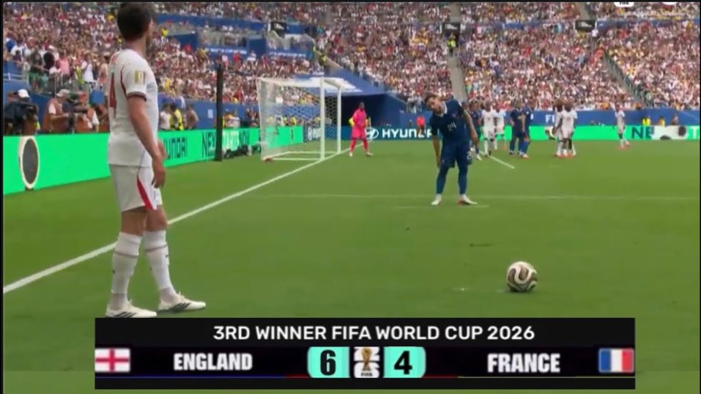 ENGLAND 6-4 FRANCE | LIVE FIFA WORLD CUP 2026 | 3Rd WINNER | FULL LIVE 1 1785942955 maxresdefault