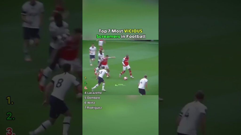 Top 7 Most VICIOUS Screamers in Football 1 1786614061 maxresdefault