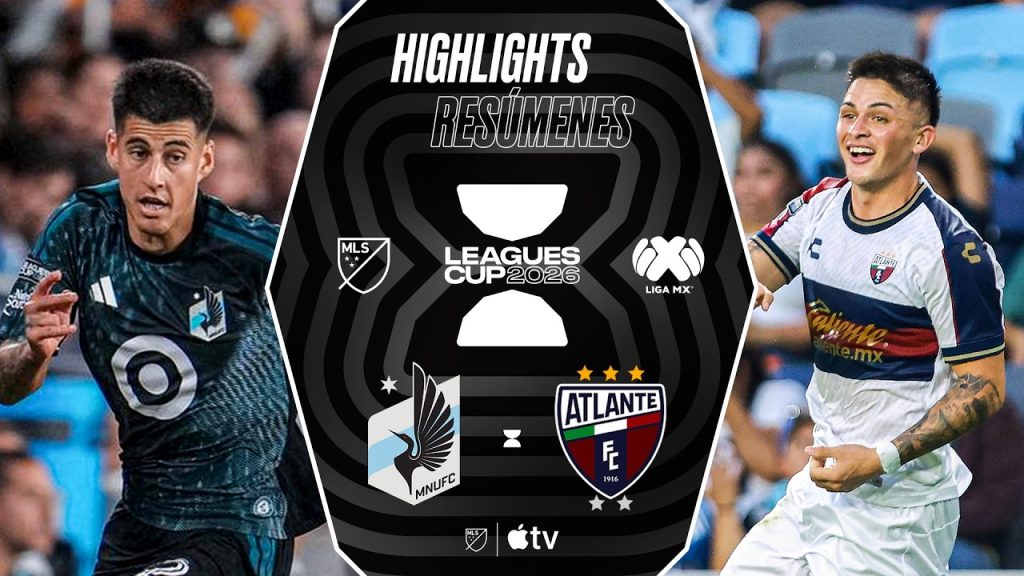 Minnesota United vs. Atlante FC | Leagues Cup | Full Match Highlights 5 1786622054 maxresdefault