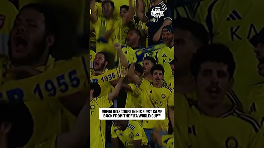 Didn't take long for CR7 to get on the scoresheet in his first game back for Al-Nassr π₯ #ronaldo 7 1787656988 maxresdefault