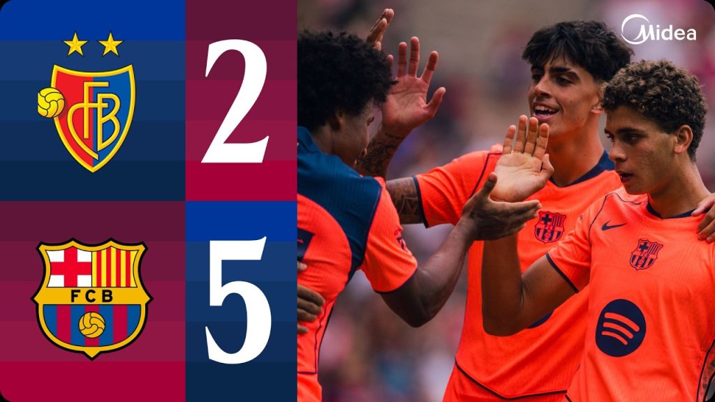 HIGHLIGHTS | FC BASEL 2 vs 5 FC BARCELONA | PRESEASON πβ€οΈ 10 1787743145 maxresdefault